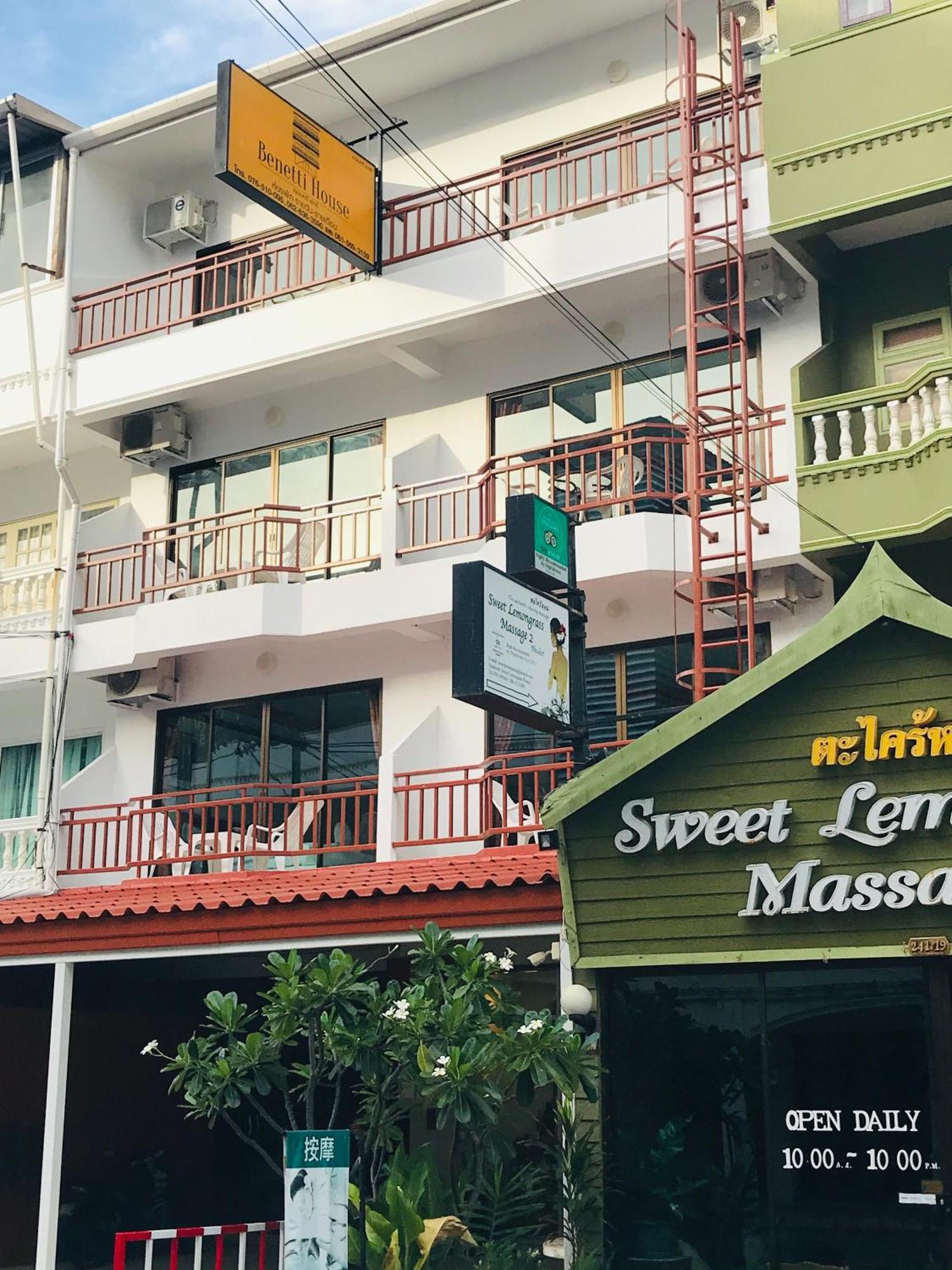 Hostel Benetti House Patong Exteriér fotografie